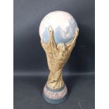 A LLADRO porcelain model of the JULES RIMET World Cup Trophy