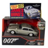 JAMES BOND - a TOY STATE Aston Martin DB5 with flashing lights and sounds, and a CORGI (04203)