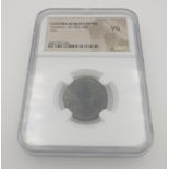 EASTERN ROMAN EMPIRE ARCADIUS AD383-408 coin.NGC encapsulated and graded as VG.One of many