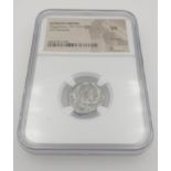 ROMAN EMPIRE ELAGABALUS AD218-222 coin. NGC encapsulated and graded as VF.One of many simila