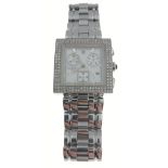 GIVENCHY APSARAS DIAMOND gents quartz wristwatch still within its original presentation box - as