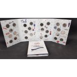 The GREAT BRITISH COIN HUNT 2018, 2 folders each complete with 26 coins