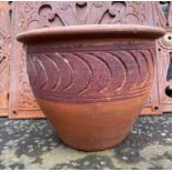 A small planter to fit in any corner 20cm high and 25cm diameter