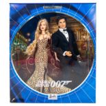 JAMES BOND 007 - boxed, unopened, KEN and BARBIE collectible figures (B0150)