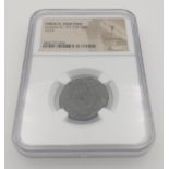 THRACE DUELTUM GORDIAN lll AD 238-244 coin. NGC encapsulated and graded as F.One of many