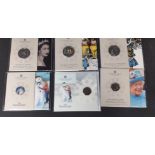 THE ROYAL MINT Small presentation sleeve collection with mint coins