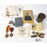 WWII MEDAL bundle pertaining to 'Jack' a WW2 RAF Signaller possibly from Innerleithen