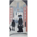 L.S. Lowry R.A. (British 1887-1976) "The Two Brothers", signed print.