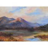 Lilian E. Veaco (British 19th/20th century) "Bassenthwaite Lake" and "Day's Departing Glory"