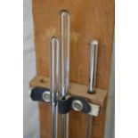 Collection of seven replacement stick barometer glass tubes,