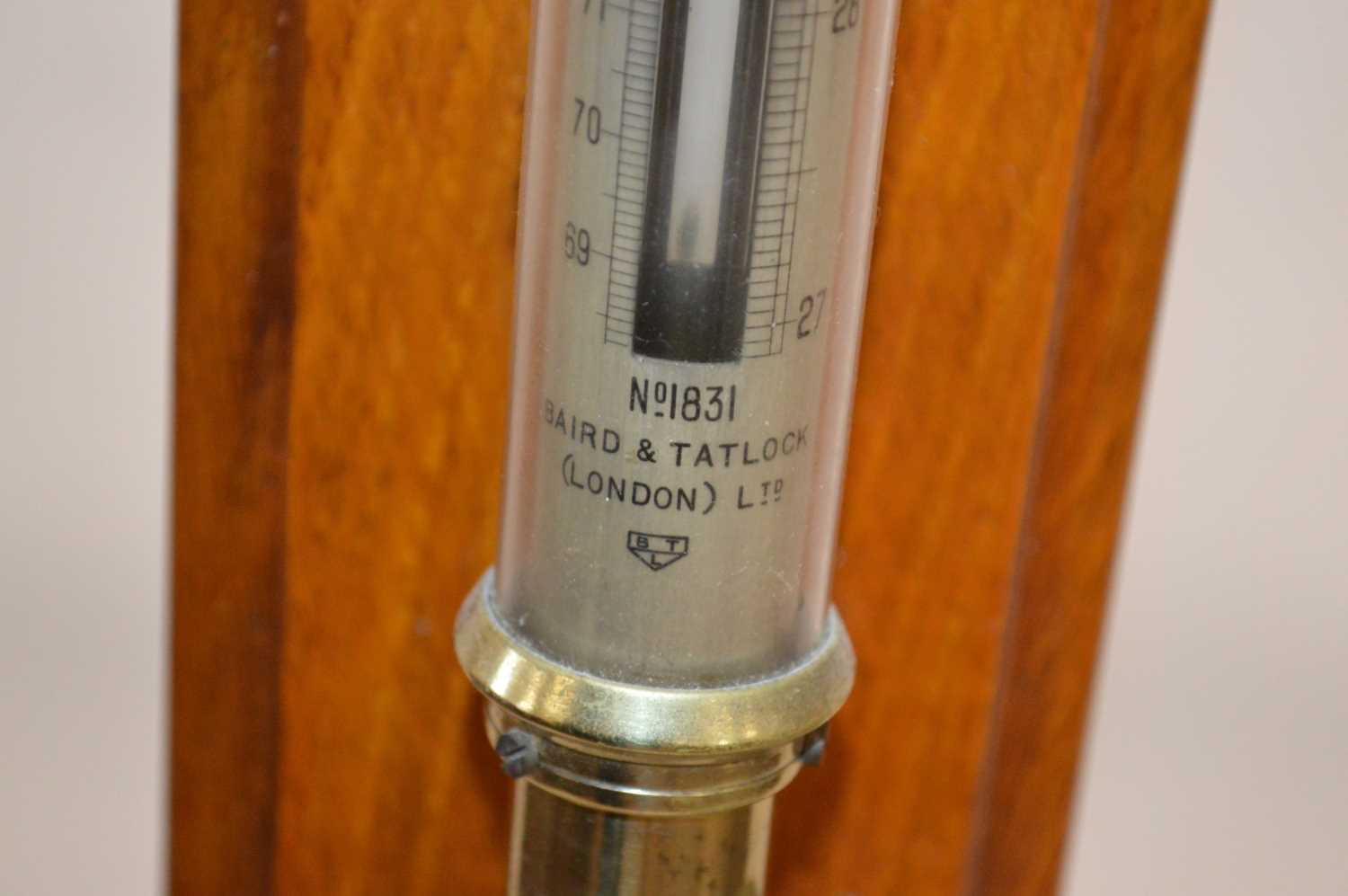 Stick barometer by Bird & Tatlock, London Ltd - Image 3 of 6