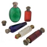 A selection of scent bottles,