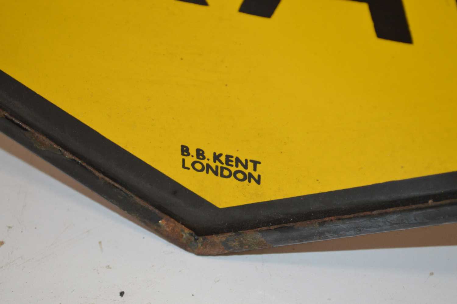 Double-sided AA Garage enamel sign - Image 5 of 7