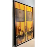 A collection of 8 nicely framed Wine, Cognac and Armagnac prints and posters