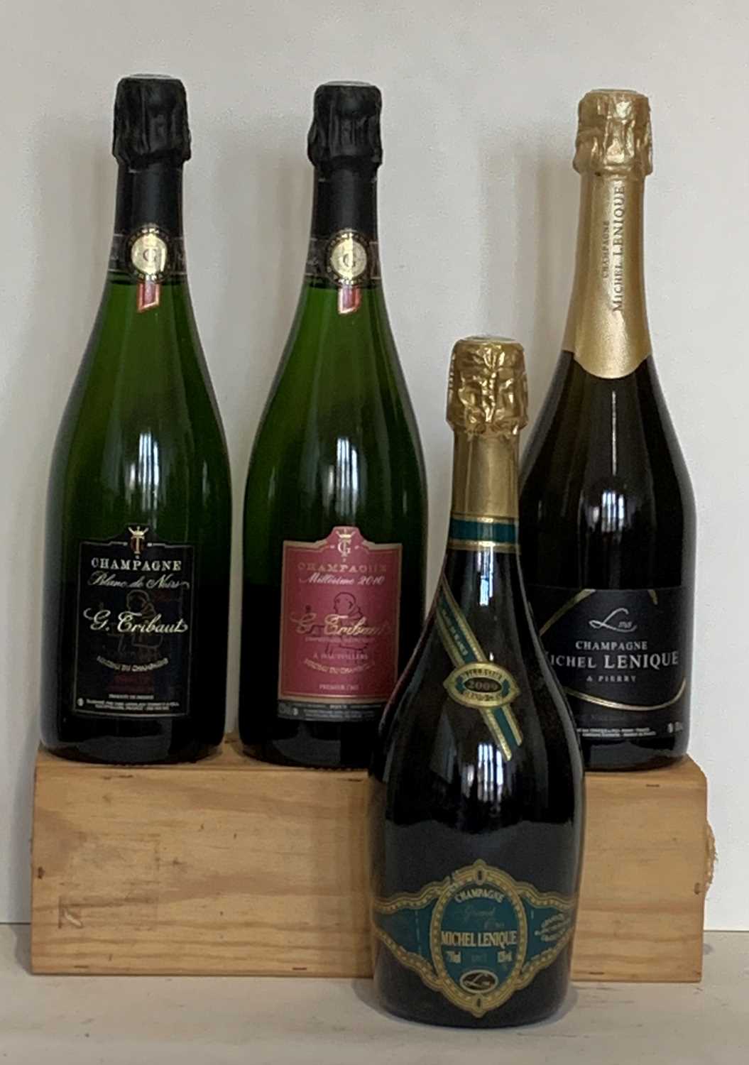 4 Bottles Mixed Lot Fine and Vintage Grower Champagne