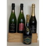 4 Bottles Mixed Lot Fine and Vintage Grower Champagne