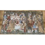 ‘The Vendangeurs’ Medieval Tapestry