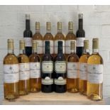 14 Bottles (including 50cl.) Mixed Lot from Chateau Belingard Monbazillac
