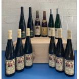 12 Bottles Mixed Lot Fine Riesling Pradikatswein from excellent Estates