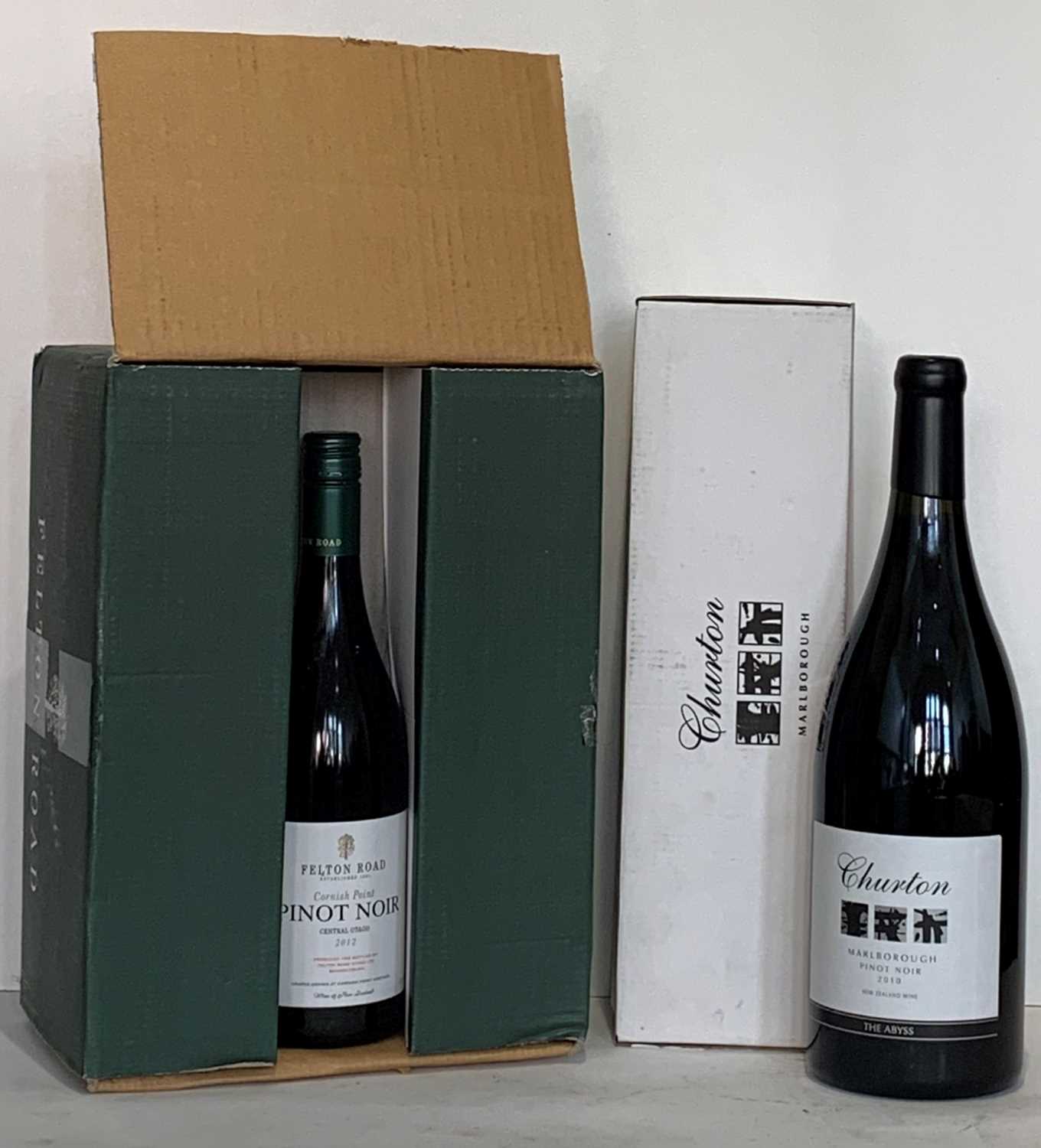 6 Bottles together with 1 Magnum bottle New Zealand Premium Marlborough and Central Otago Pinot Noir