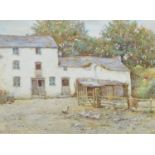 Ralph William Bardill A.R.C.A. (British 1876-1935) "The Grey Mill, Glan Conway", watercolour.