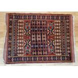 1950's Iranian rug in the caucasian style