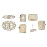 A selection of silver,