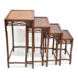 Chinese nest of four graduated tables