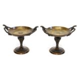 Bronze tazza garnitures