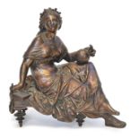 Bronze figure of Urania After François Mage