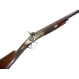 Griffiths and Worsley Manchester percussion single barrel shotgun