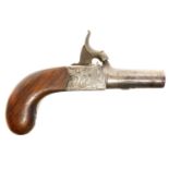 Robert Stanton Owestry percussion pocket pistol