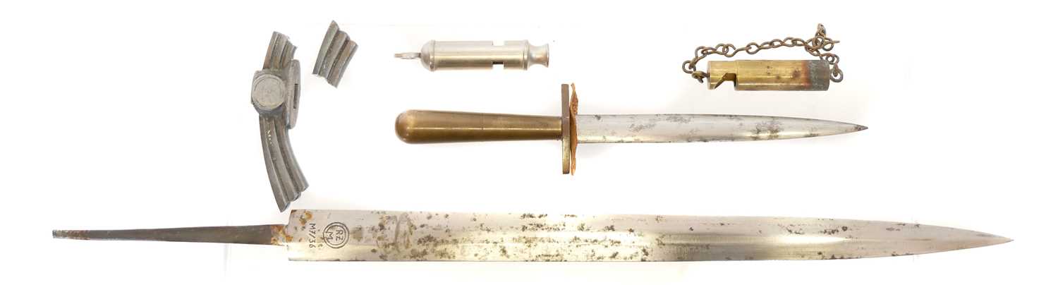 German Third Reich first pattern Luftwaffe dagger blade