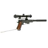 GSG / Pro TSC 1911 .22lr long barrel pistol LICENCE REQUIRED