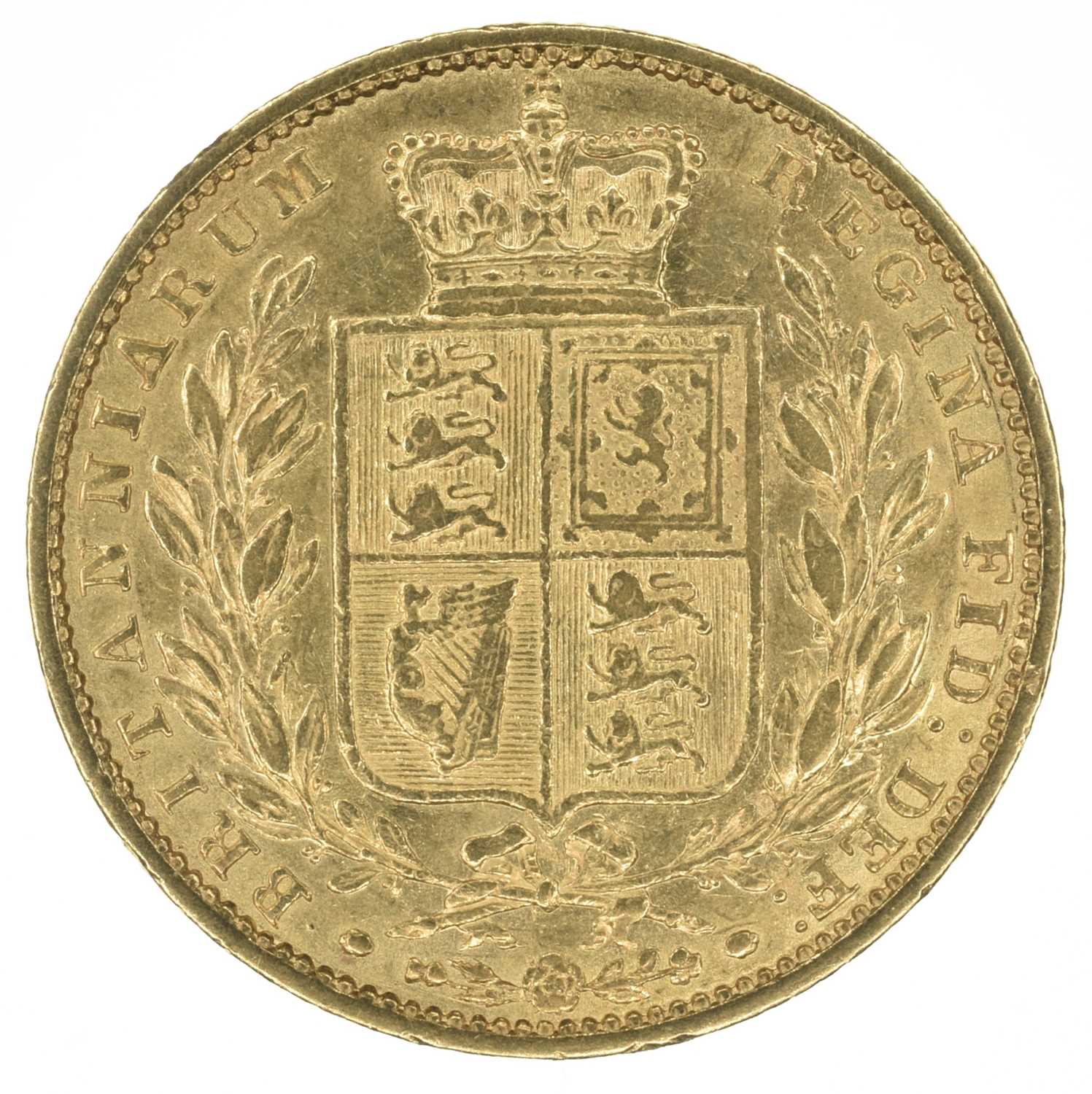 Queen Victoria, Sovereign, 1856. - Image 2 of 2