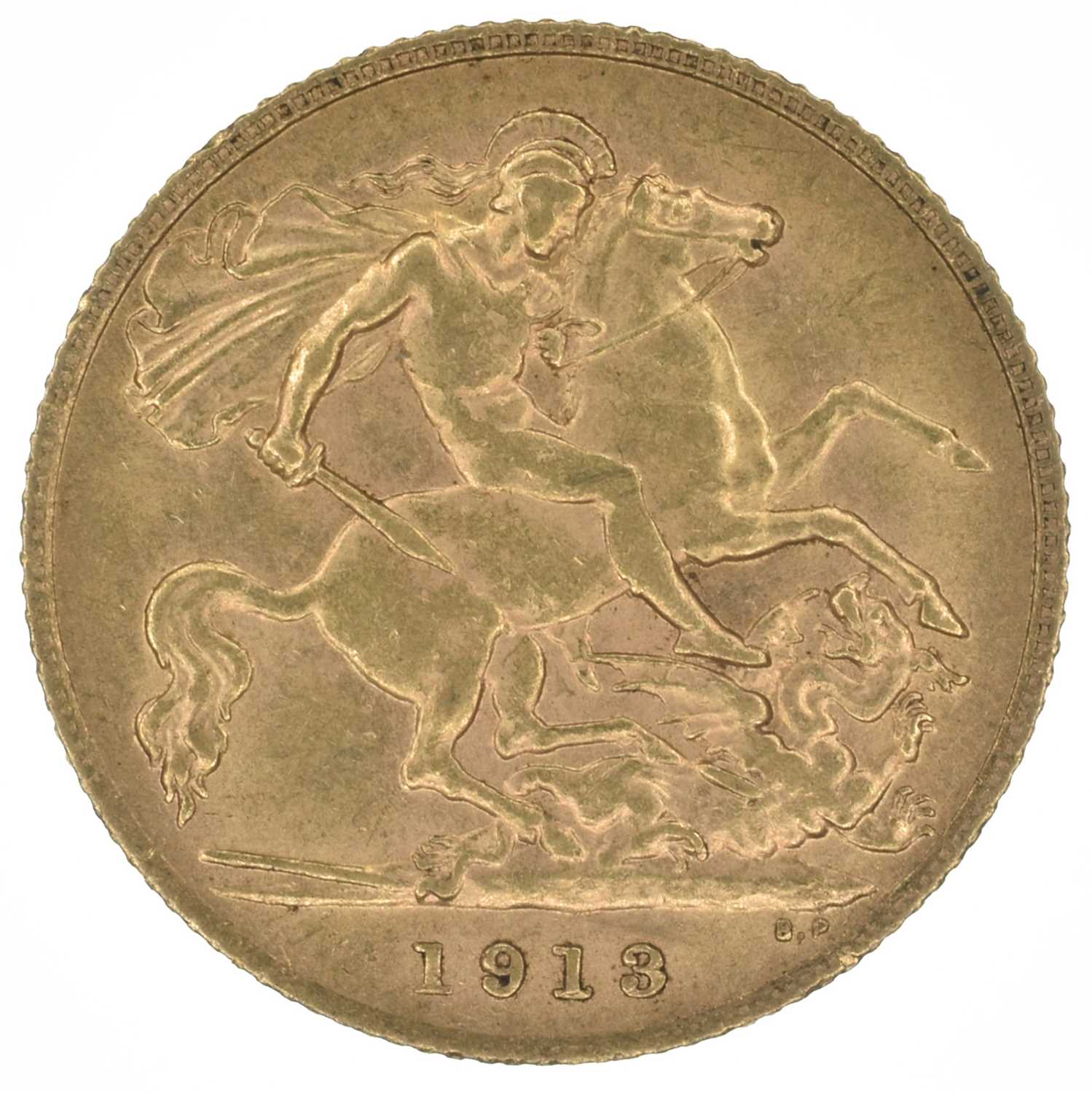 King George V, Half-Sovereign, 1913. - Image 2 of 2