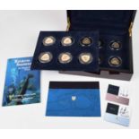 Royal Mint "Bermuda Shipwrecks - Silver Proof Coin Collection" (12).