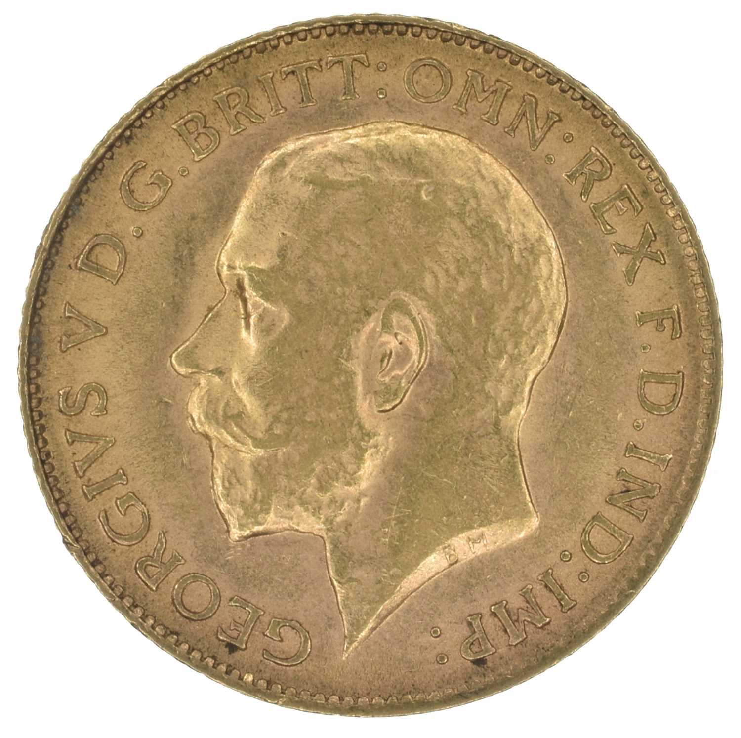 King George V, Half-Sovereign, 1913.