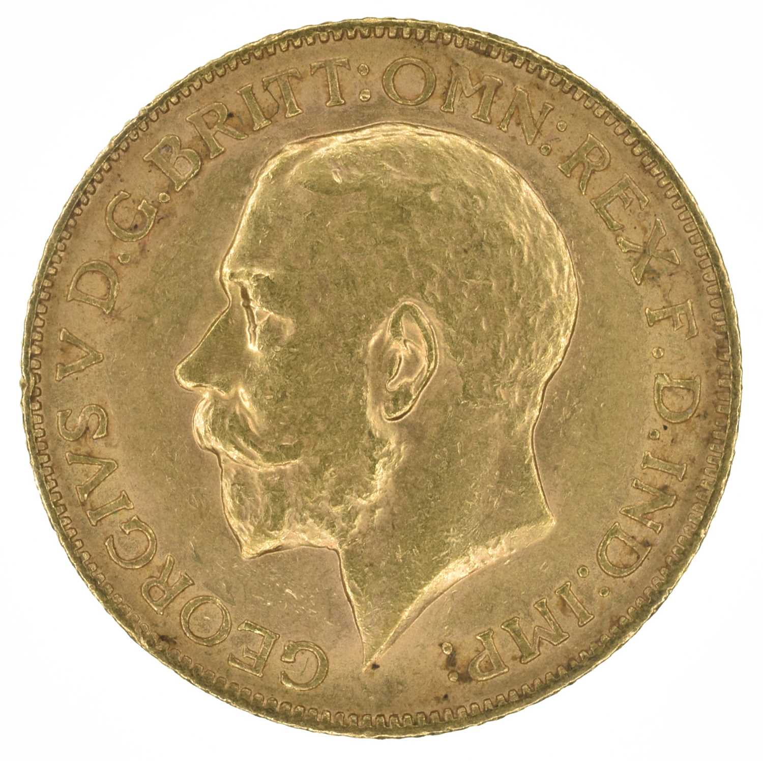 King George V, Sovereign, 1911.