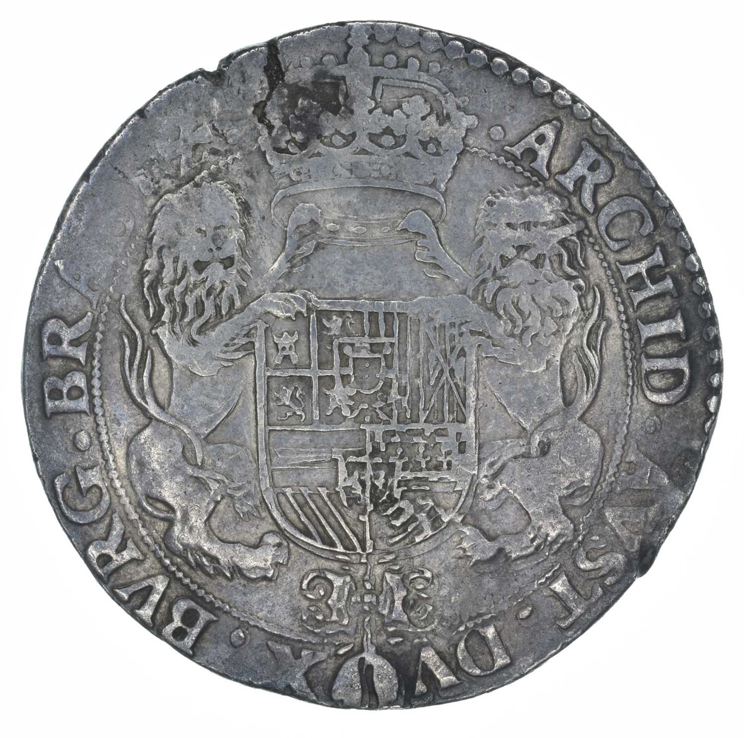 Spanish Netherlands, King Philip IV, Ducaton, 1639. - Image 2 of 2