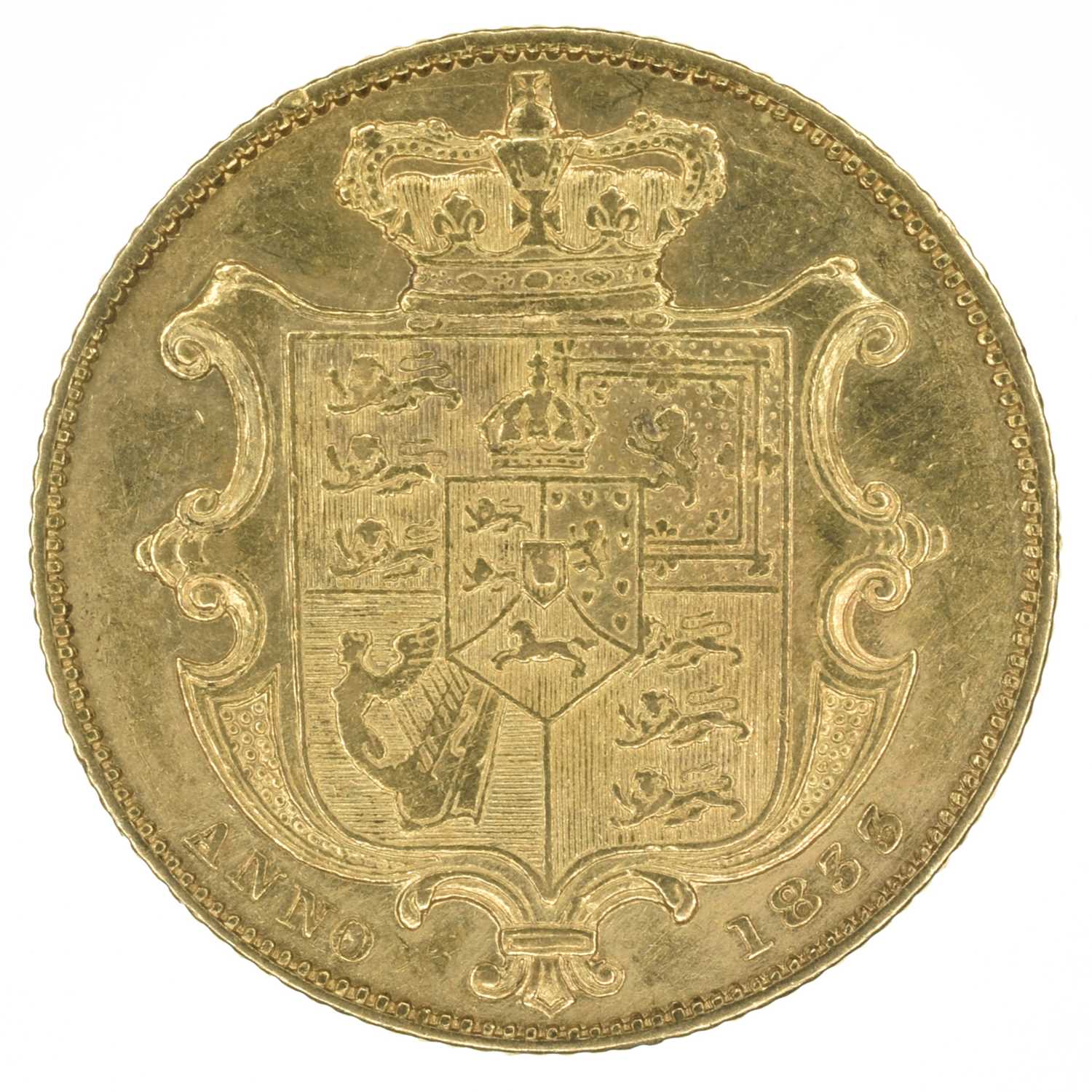 King William IV, Sovereign, 1833. - Image 2 of 2