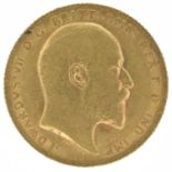 Edward VII, Sovereign, 1909.