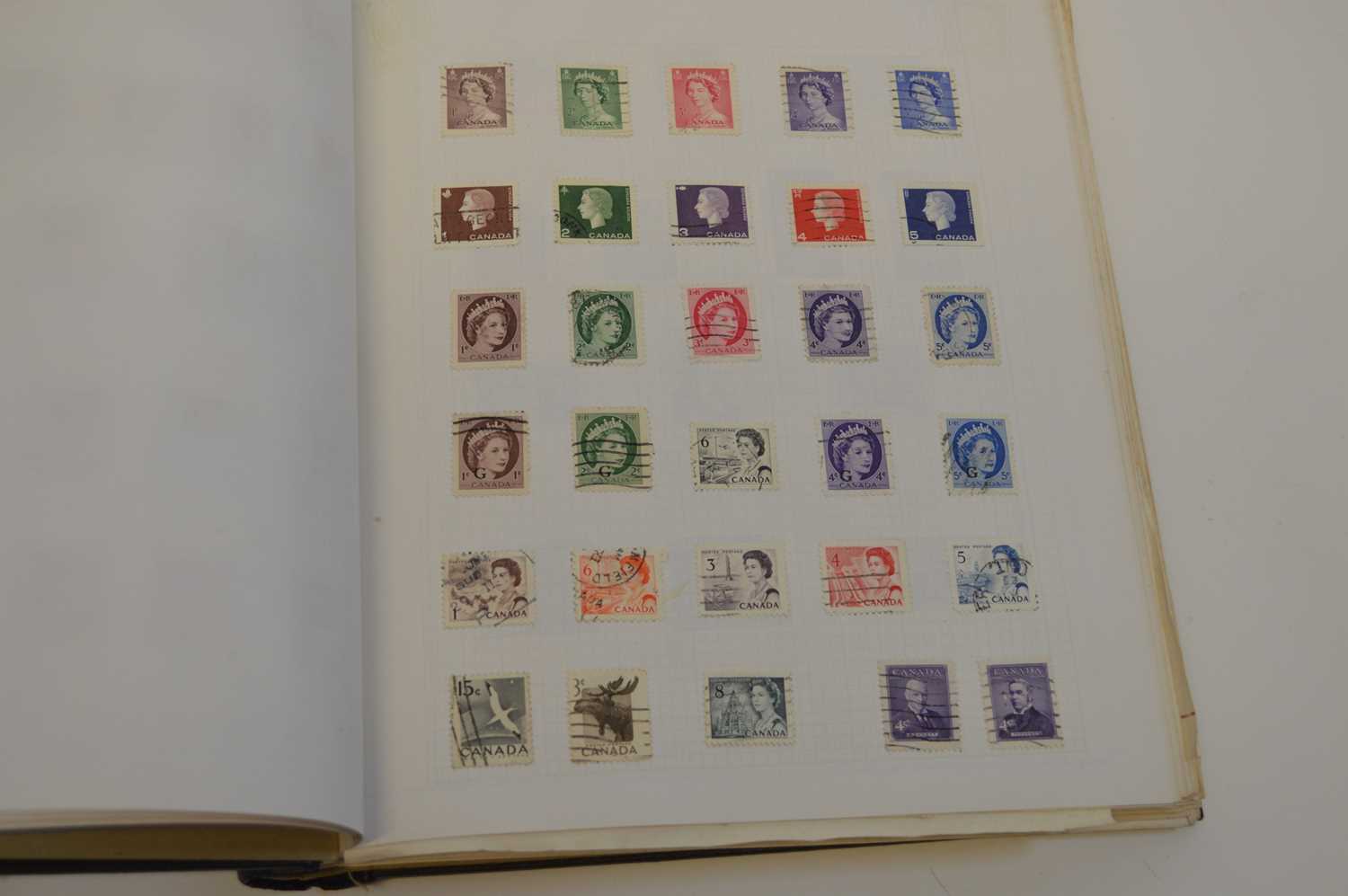 Stamp collection in two albums and folders - Image 15 of 16