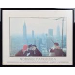 Signed Norman Parkinson poster