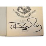 JK Rowling signed volume of Harry Potter and the Prisoner of Azkaban