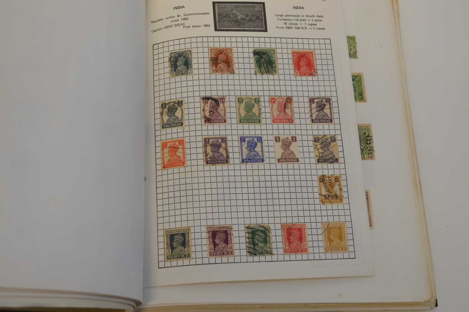 Stamp collection in two albums and folders - Image 6 of 16