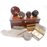 Collection of vintage fishing tackle,