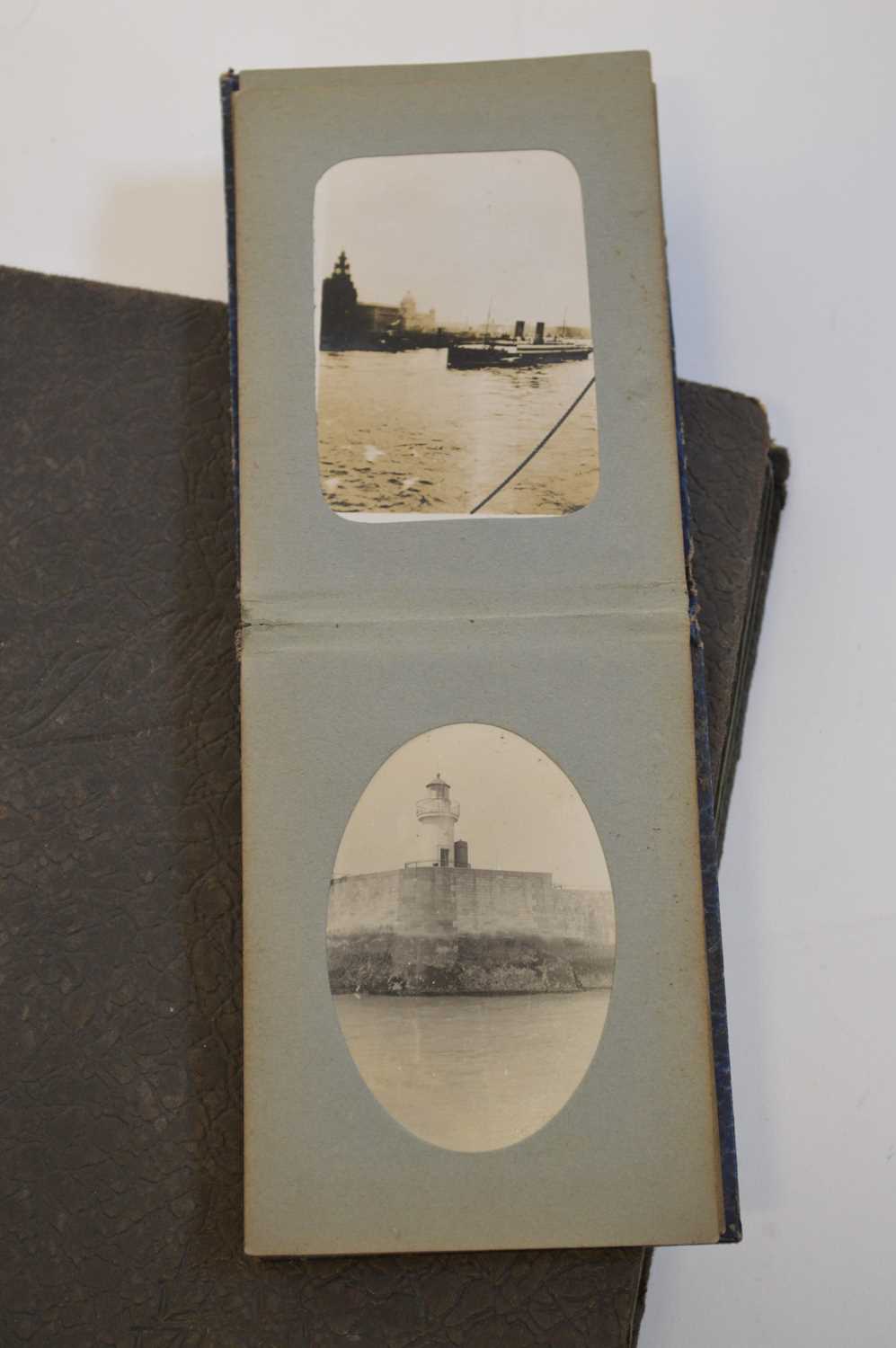 Nautical, British tourist and miscellaneous family postcards in two albums - Image 4 of 11