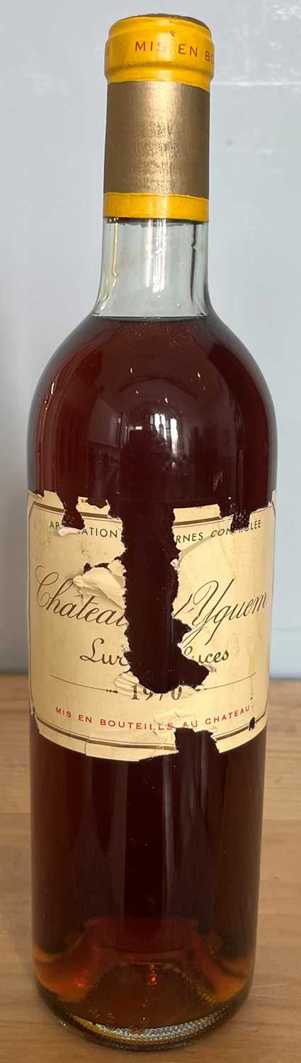 1 Bottle Chateau d’Yquem Premier Grand Cru Classe Sauternes