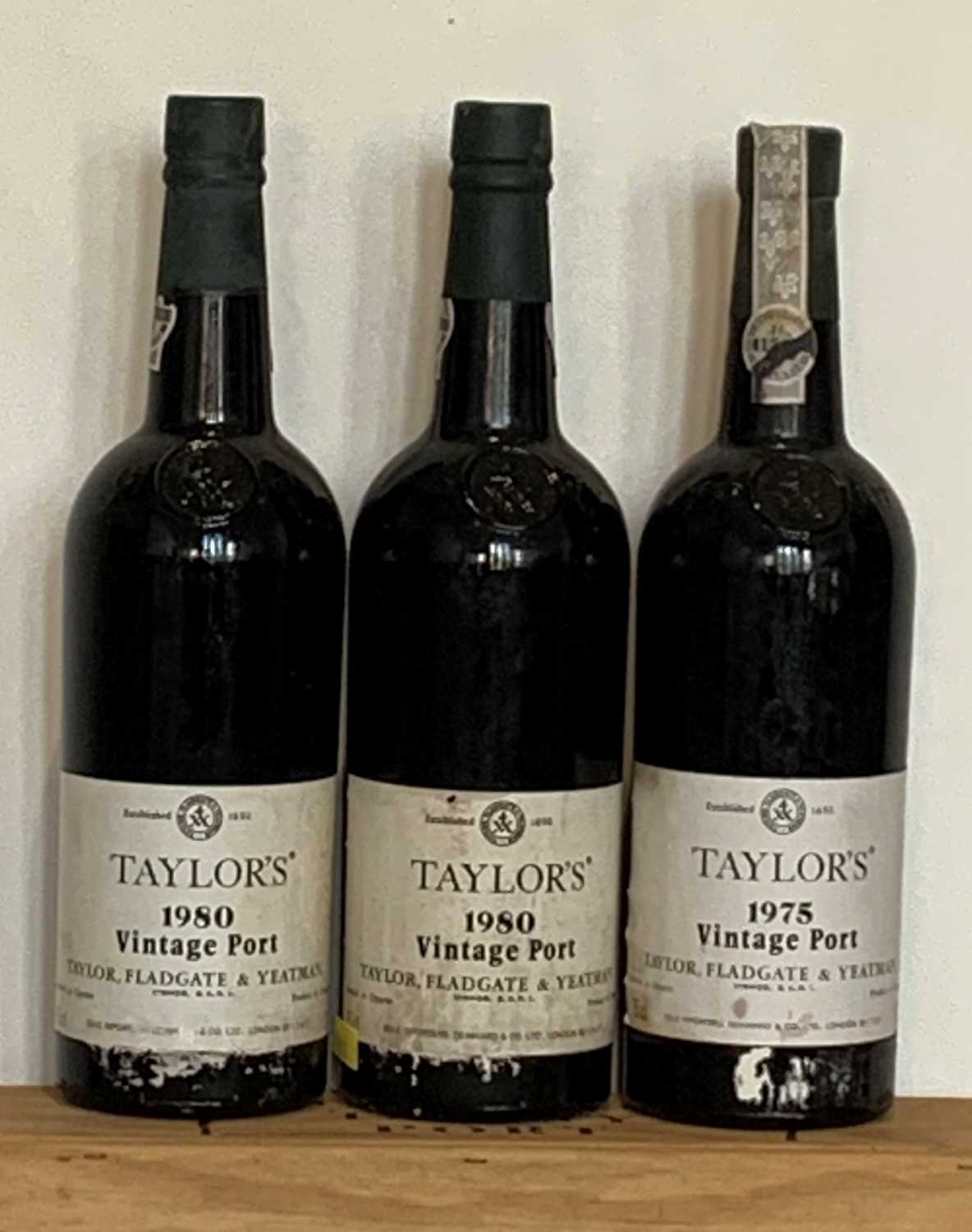 3 Bottles Mixed Lot Taylor’s Vintage Port